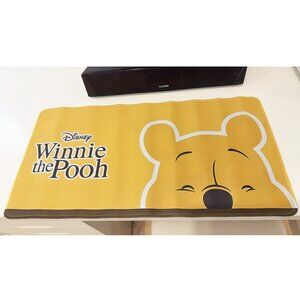Honey Bear Extended Mouse Pad - Yellow Minimalist Anti-Slip Desk Mat
